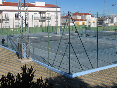 Pistas de Tenis del Polideportivo Municipal
