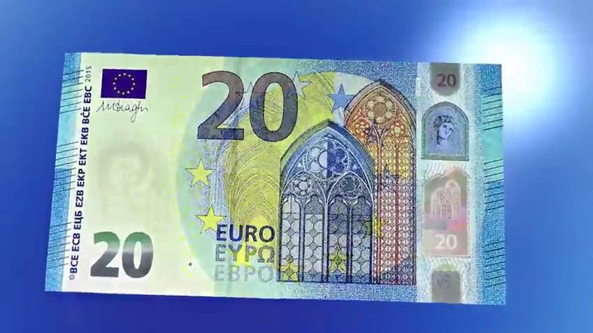 El nuevo billete de 20 euros entra hoy en circulación 1