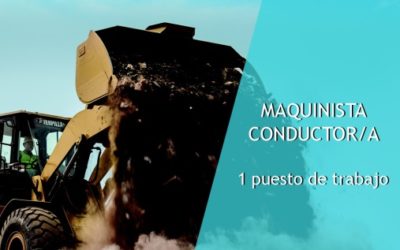 Bases para la contratación temporal de un maquinista-conductor para Mancomunidad