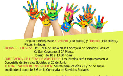 Abierto el plazo de preinscripción en la Escuela de Verano Municipal «Volatineros»