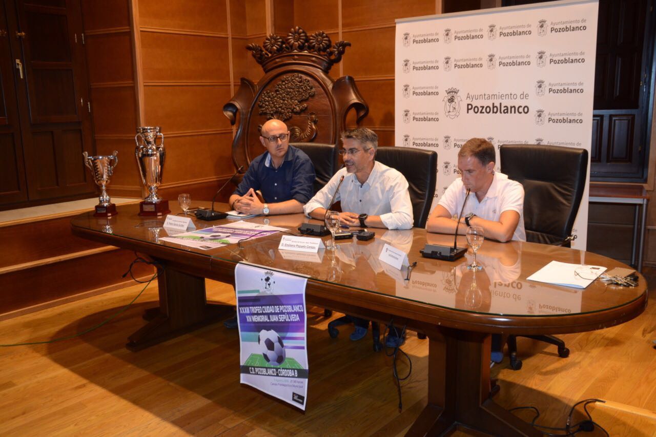 El C.D Pozoblanco se enfrentará al Córdoba B en el XXXIII Trofeo Ciudad de Pozoblanco 1