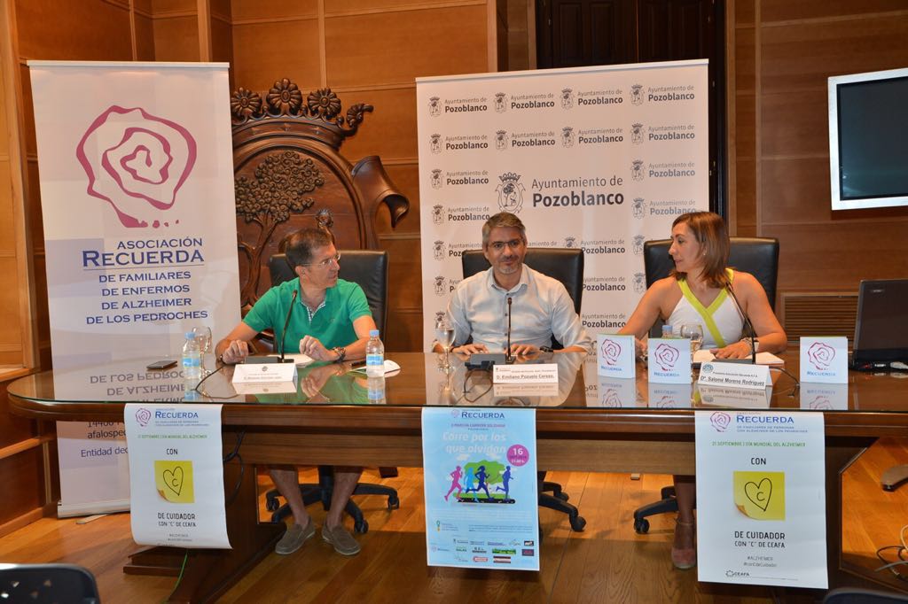 Pozoblanco conmemora el Día Mundial del Alzheimer con una carrera solidaria 1