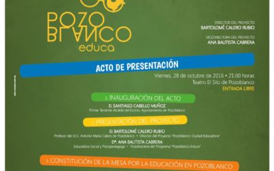 «Pozoblanco Educa» nace como herramienta para potenciar el aprendizaje permanente