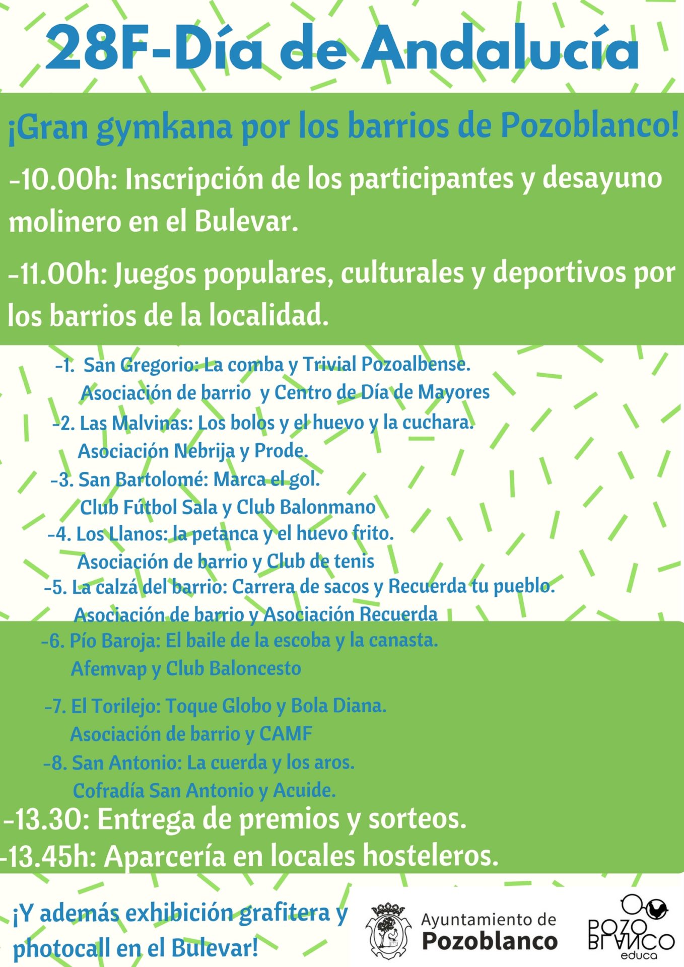 El Ayuntamiento organiza una gymkana popular para celebrar el Día de Andalucía 1