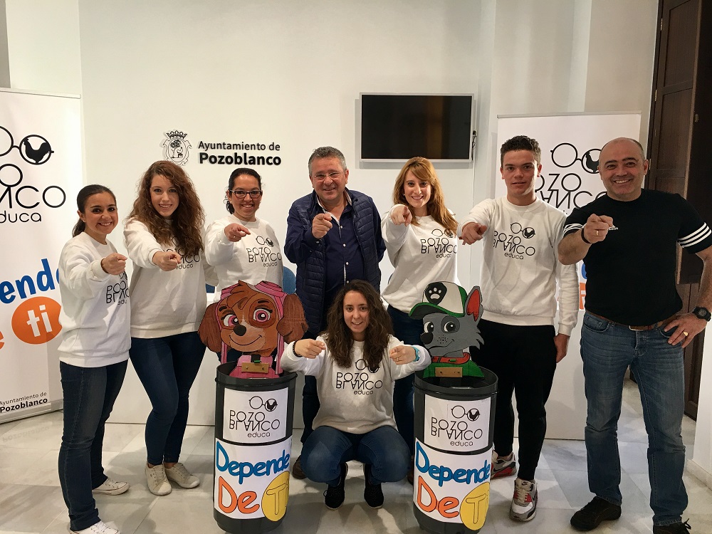 Pozoblanco Educa convoca su primera quedada para llevar a cabo una campaña de limpieza en el municipio 1