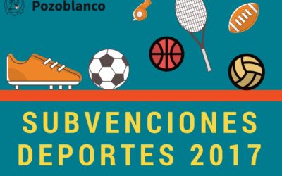 Abierto el plazo de presentación de solicitudes para subvenciones de Deportes 2017