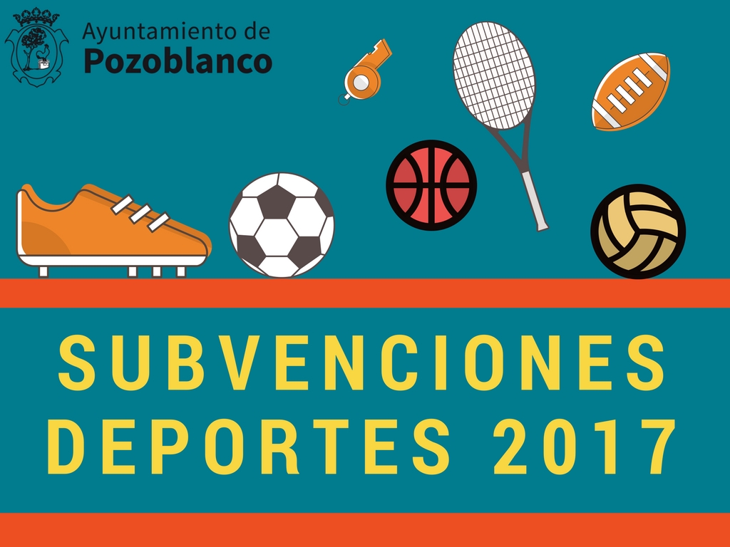 Abierto el plazo de presentación de solicitudes para subvenciones de Deportes 2017 1
