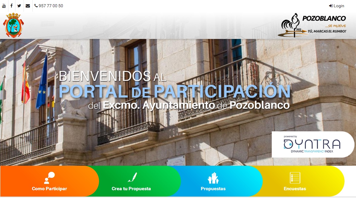 El Ayuntamiento de Pozoblanco lanza el primer Portal de Participación Ciudadana de la provincia de Córdoba 1