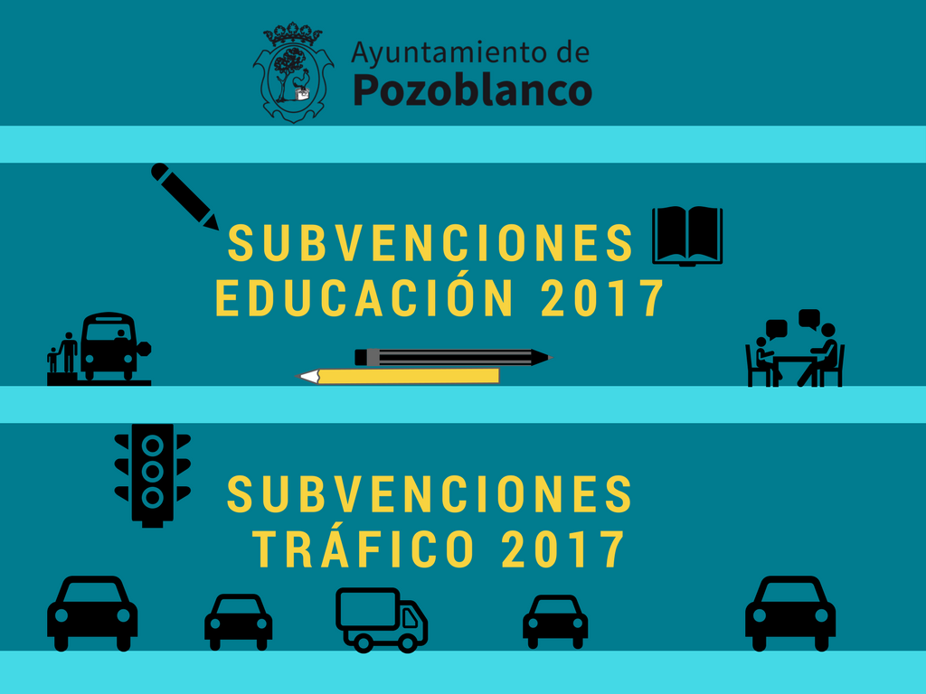 Publicadas las convocatorias de subvenciones de Educación y Tráfico 2017 1