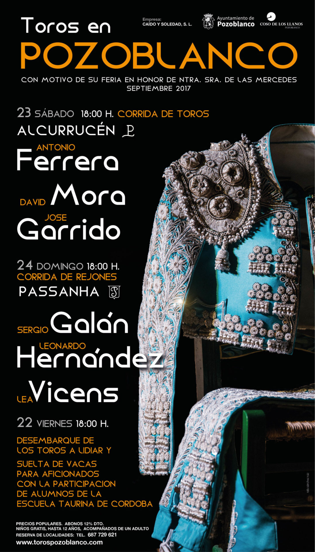 Ferrera, Mora y Garrido encabezan el cartel de la Feria del toro y del caballo 1