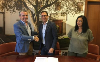 El Ayuntamiento firma con Prode un convenio de 68.000 euros para mejorar la calidad de vida de los menores del Centro de Atención Temprana