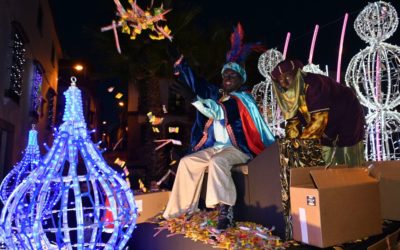 Los Reyes Magos repartirán más de 4.000 kilos de chucherías en una Cabalgata que refuerza su animación musical
