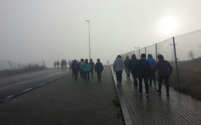 La niebla vuelve a acompañar en los Lunes Saludables
