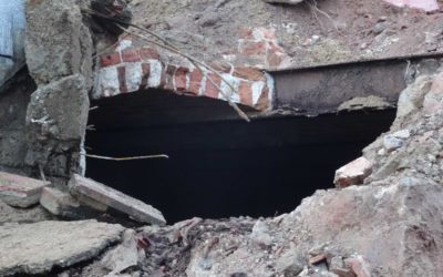 Vestigios de los depósitos de agua en Pozoblanco de principios del siglo XX