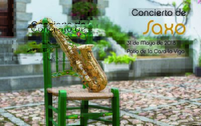 Concierto de saxo para despedir el mes de Mayo