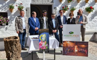 La Fiesta y Verbena de San Gregorio recupera el tradicional arco de entrada al barrio