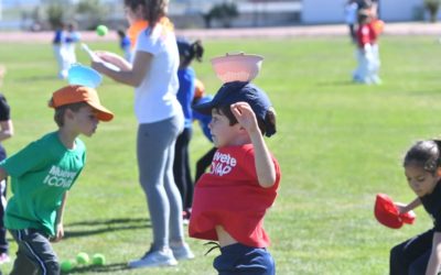 Todos los escolares de primaria de Pozoblanco se vuelcan con el deporte en la segunda jornadas del Re-Muévete