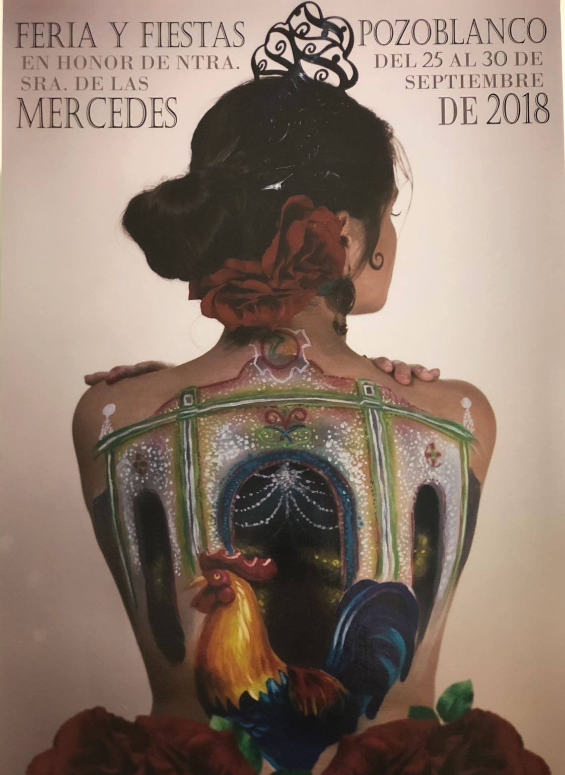 “La Feria se lleva en la Piel”, de Rafael Garrido gana el concurso del cartel oficial de la Feria 2018 1