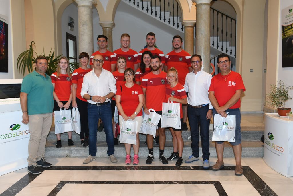 El Ayuntamiento recibe a los entrenadores irlandeses de las IV Jornadas Internacionales de Fútbol 1