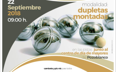 El Ayuntamiento organiza el primer Campeonato de Petanca con motivo de la Feria