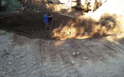 Los caminos públicos afectados por las últimas tormentas se han empezado a reparar