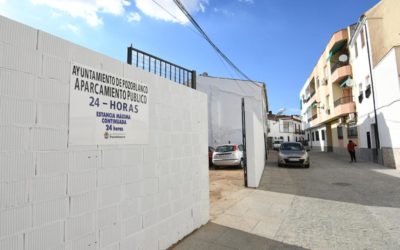El Ayuntamiento de Pozoblanco abre el nuevo aparcamiento público municipal con 22 plazas