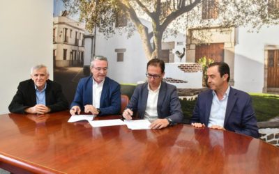 El Ayuntamiento, COVAP y fundación PRODE renuevan el convenio de El Dehesafío