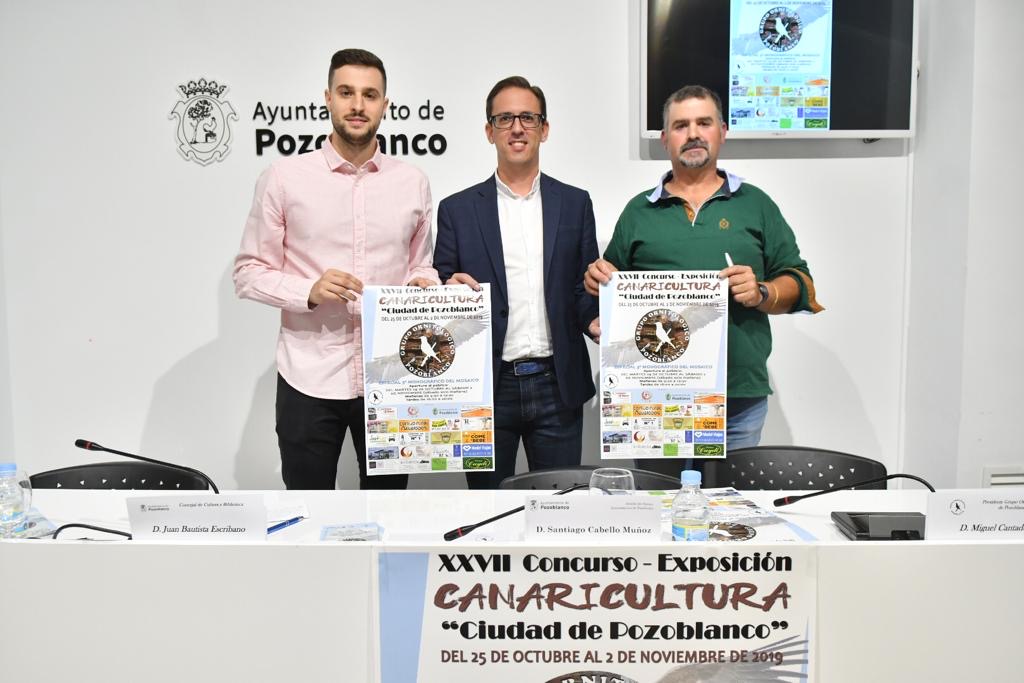 Pozoblanco acogerá más de 1.500 ejemplares en el concurso-exposición de canaricultura 1
