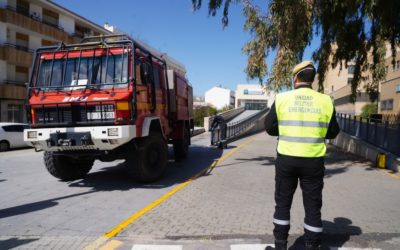 La Unidad Militar de Emergencias (UME) refuerza la prevención contra el coronavirus en Pozoblanco a petición del Ayuntamiento    