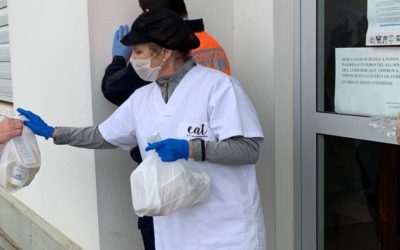 El Ayuntamiento coordina la entrega de los menús escolares del plan SYGA