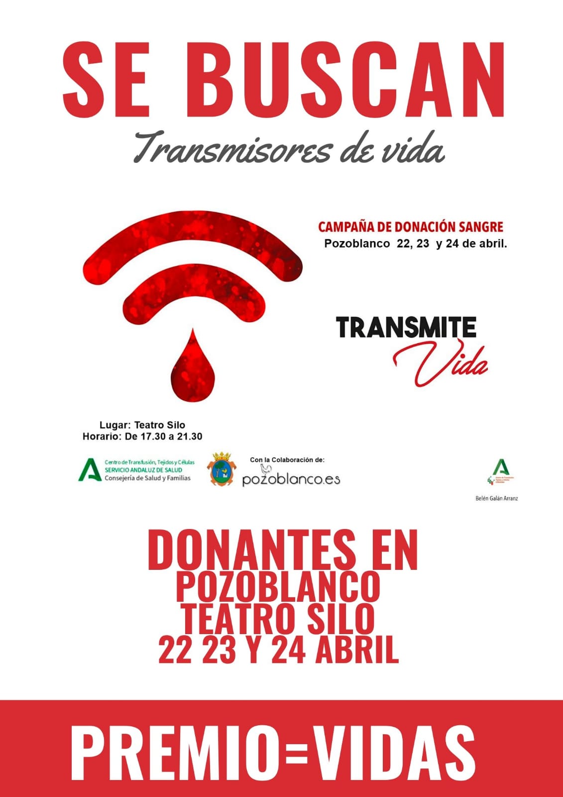 El teatro El Silo acoge una campaña de donación de sangre en Pozoblanco 1