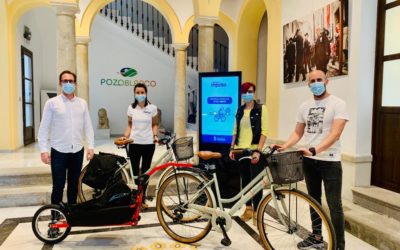 El Ayuntamiento implanta el servicio de transporte de la compra a domicilio para ayudar al comercio local