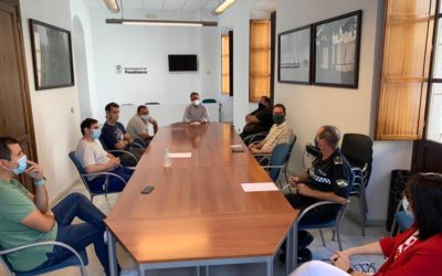 El Ayuntamiento de Pozoblanco coordina un dispositivo de seguridad para controlar las entradas y salidas de los centros educativos como prevención frente al Covid