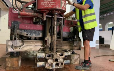 El Ayuntamiento realiza sondeos en el Mercado de Abastos previos al inicio de las obras de remodelación