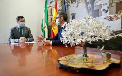 El alcalde agradece al presidente de la Junta su “compromiso constante” con Pozoblanco y Los Pedroches