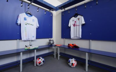 El Ayuntamiento de Pozoblanco continúa las mejoras en el estadio municipal de fútbol con la renovación de los vestuarios