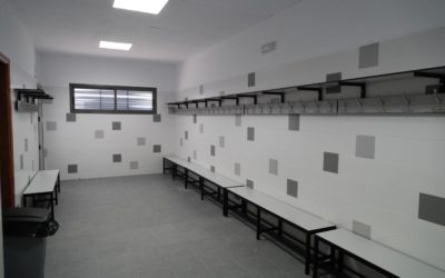 El Ayuntamiento de Pozoblanco finaliza las obras de mejora en los vestuarios de la Ciudad Deportiva