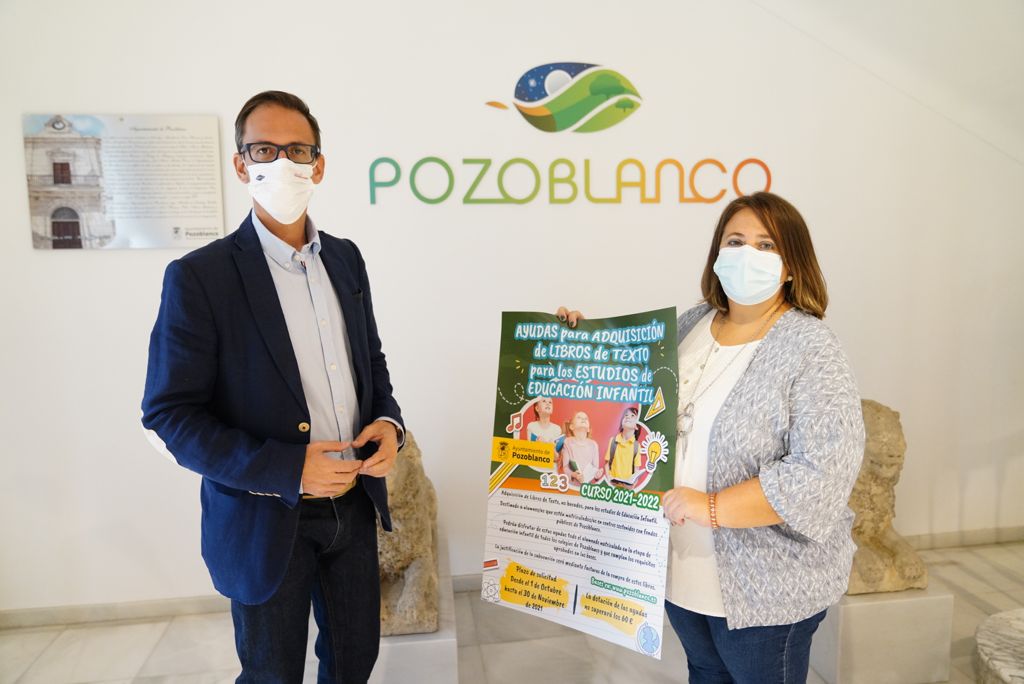 El Ayuntamiento de Pozoblanco lanza ayudas para adquisición de libros de texto en Educación Infantil 1