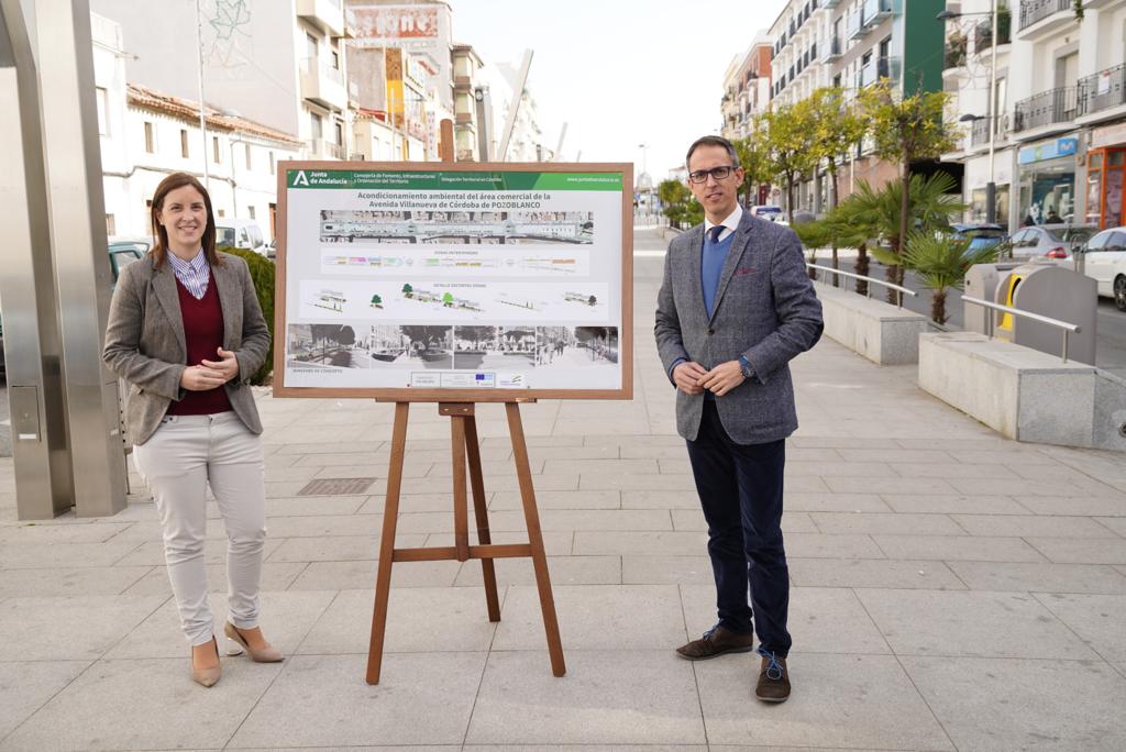 El Ayuntamiento y la Junta avanzan en el proyecto del entoldado de la Avenida Villanueva de Córdoba con una inversión de 178.000 euros 1