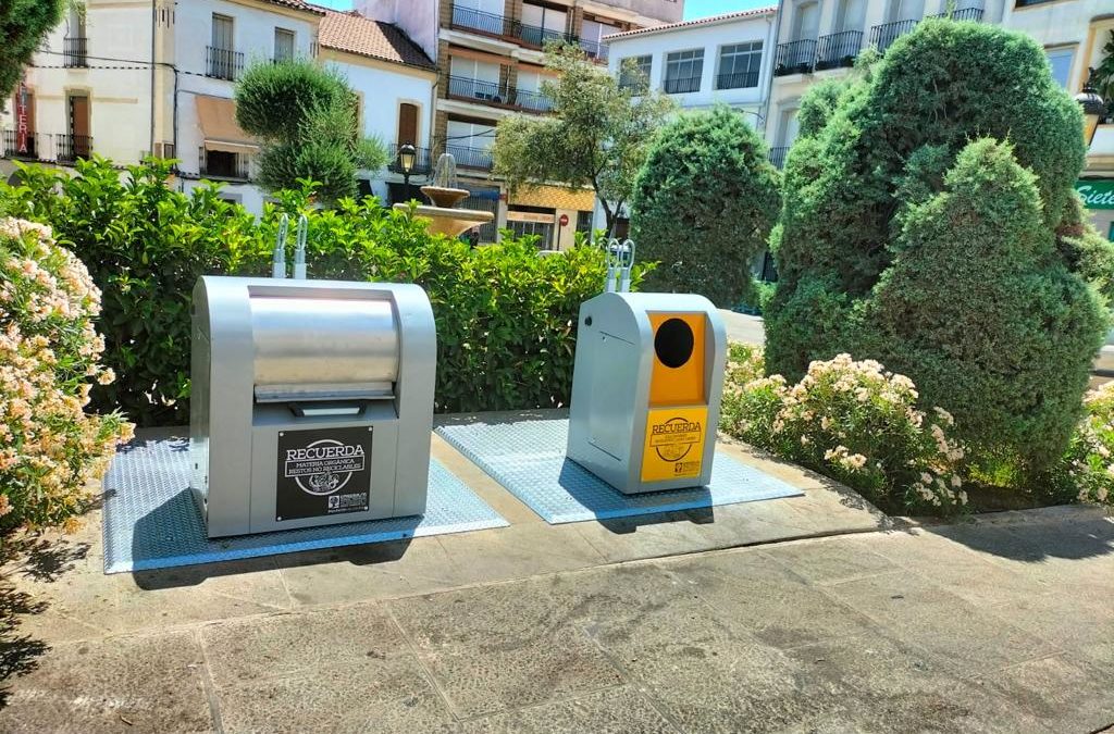 Pozoblanco inicia la renovación de los contenedores de basura orgánica y envases