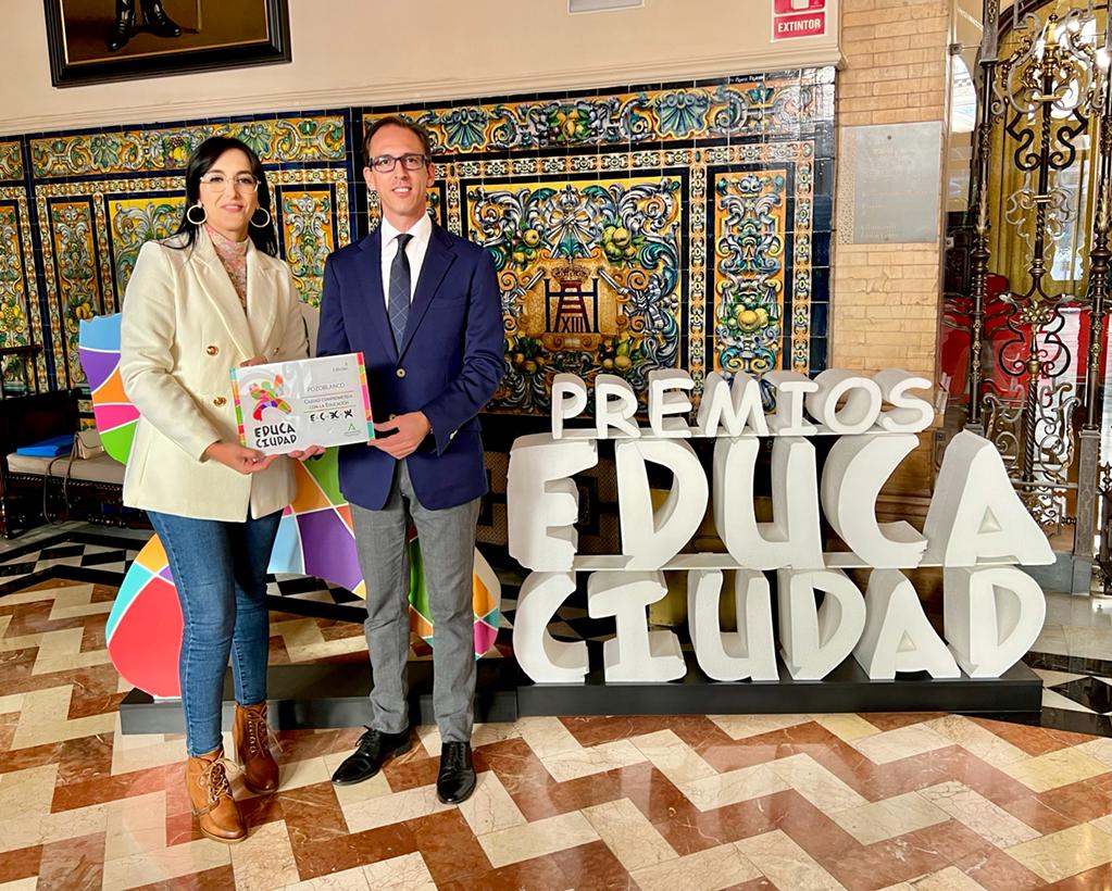 Pozoblanco recibe el premio “Educa Ciudad” de Andalucía por su compromiso con la educación 1