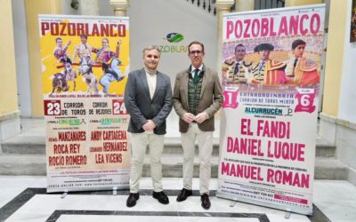 Pozoblanco presenta su temporada taurina con grandes figuras como Manzanares y Roca Rey y nuevos talentos como Manuel Román