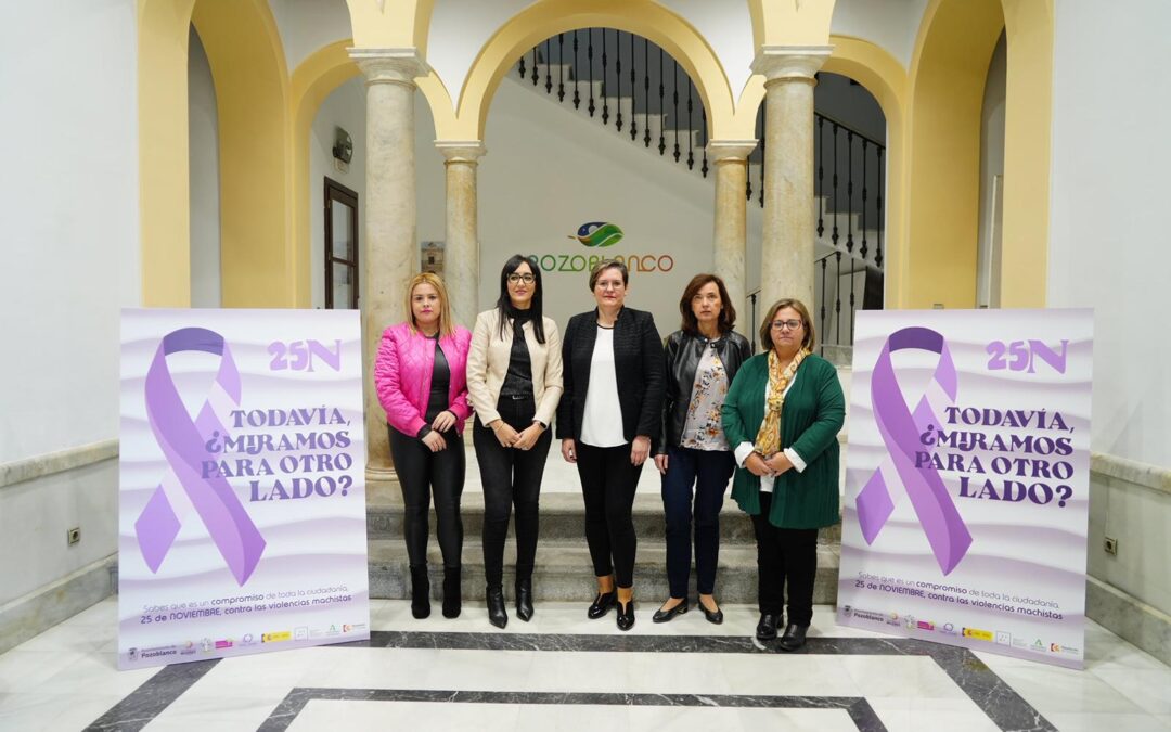 El Ayuntamiento de Pozoblanco lanza su campaña del 25N para combatir la lacra de la violencia de género