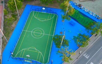 El Ayuntamiento de Pozoblanco abre un espacio con pista multideportiva y circuito de calistenia en la calle Camilo José Cela