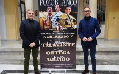 Pozoblanco abrirá su temporada taurina 2025 el sábado 12 de abril con Talavante, Juan Ortega, Pablo Aguado y toros de Zalduendo