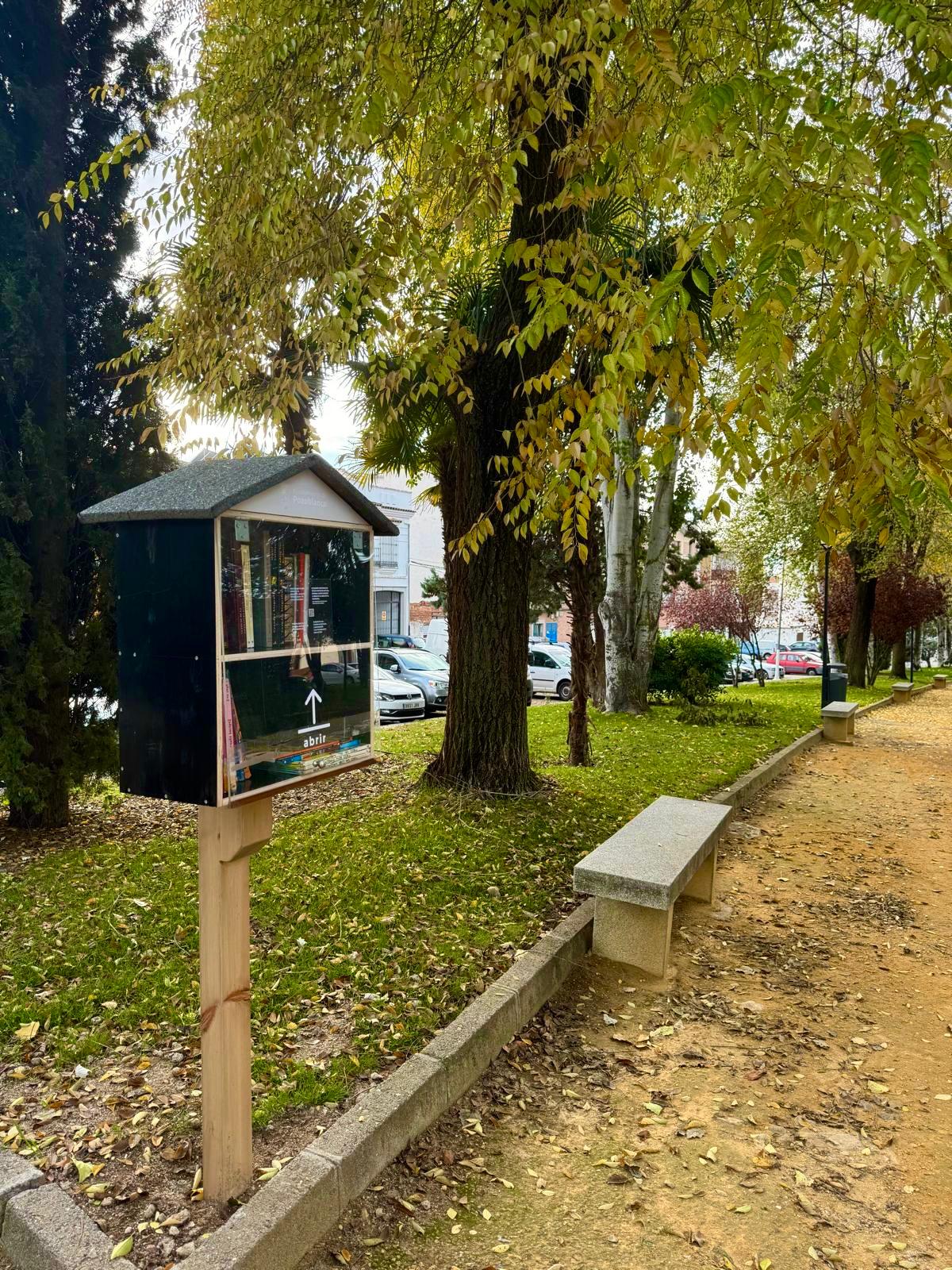 El Ayuntamiento de Pozoblanco rehabilita los Puntos de Lectura instalados en los parques del municipio