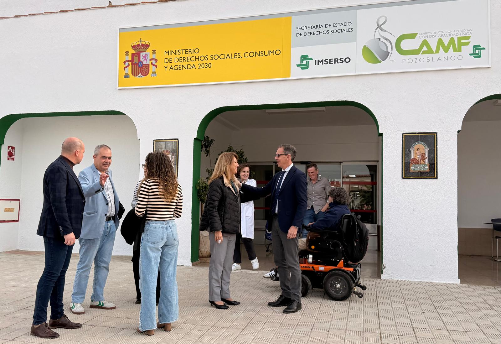 El alcalde de Pozoblanco y la subdelegada del Gobierno se reúnen con la dirección del CAMF para valorar la reciente licitación de las obras de mejora 