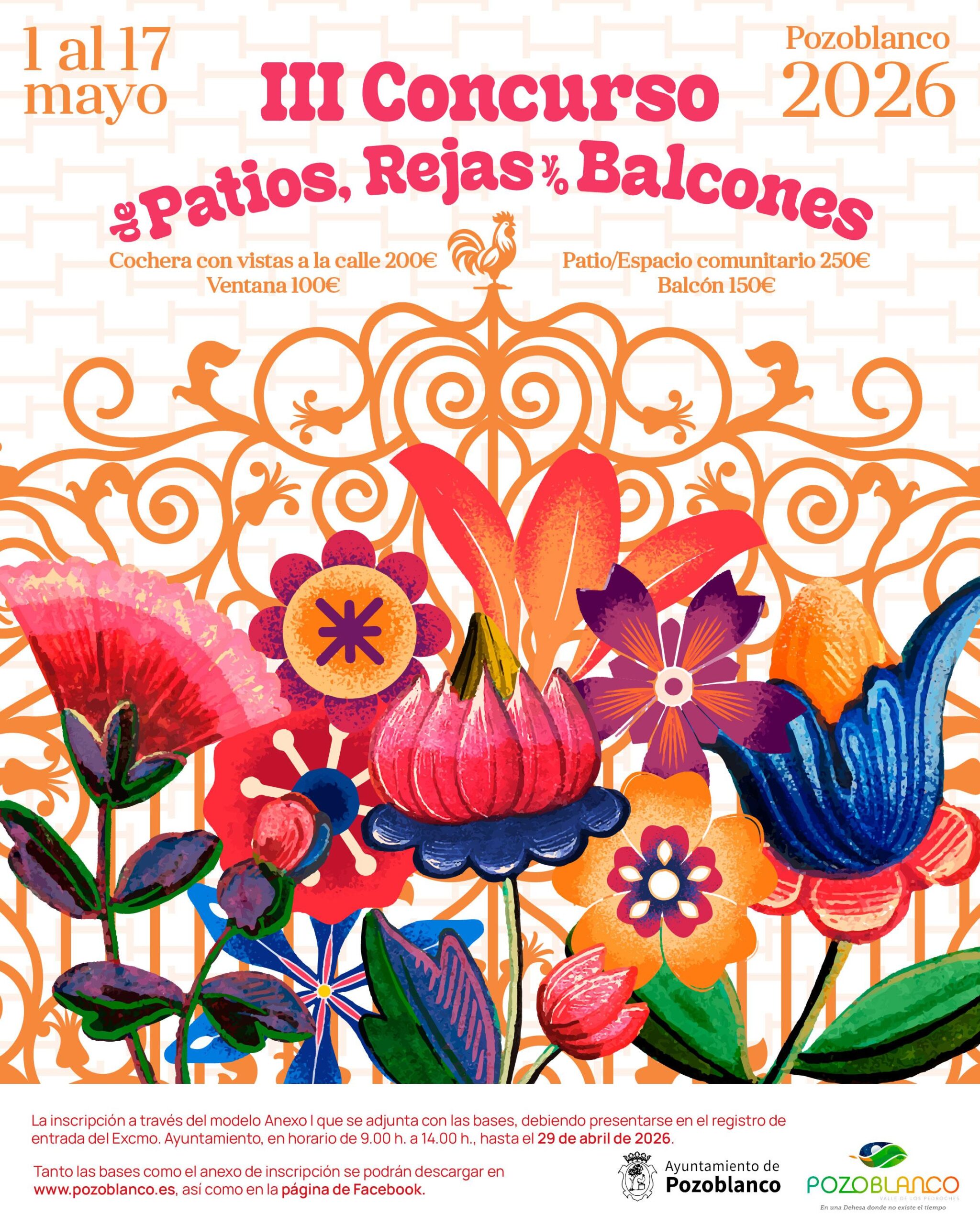 BASES PARA LA PARTICIPACIÓN EN EL III CONCURSO “NUESTROS BALCONES, VENTANAS Y ESPACIOS COMUNITARIOS 2026”