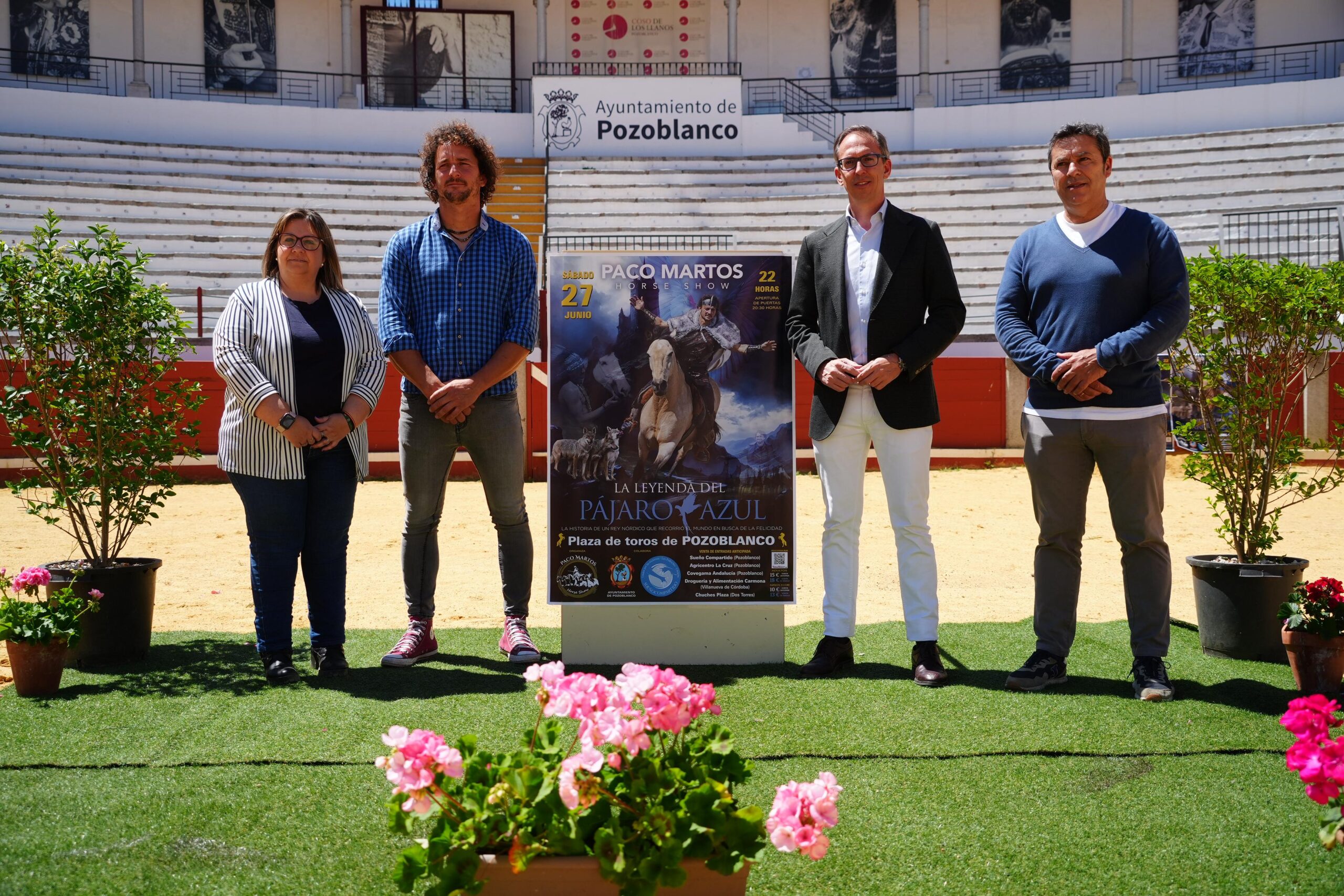 Pozoblanco acogerá “La Leyenda del Pájaro Azul”, el nuevo espectáculo ecuestre de Paco Martos Horse Show
