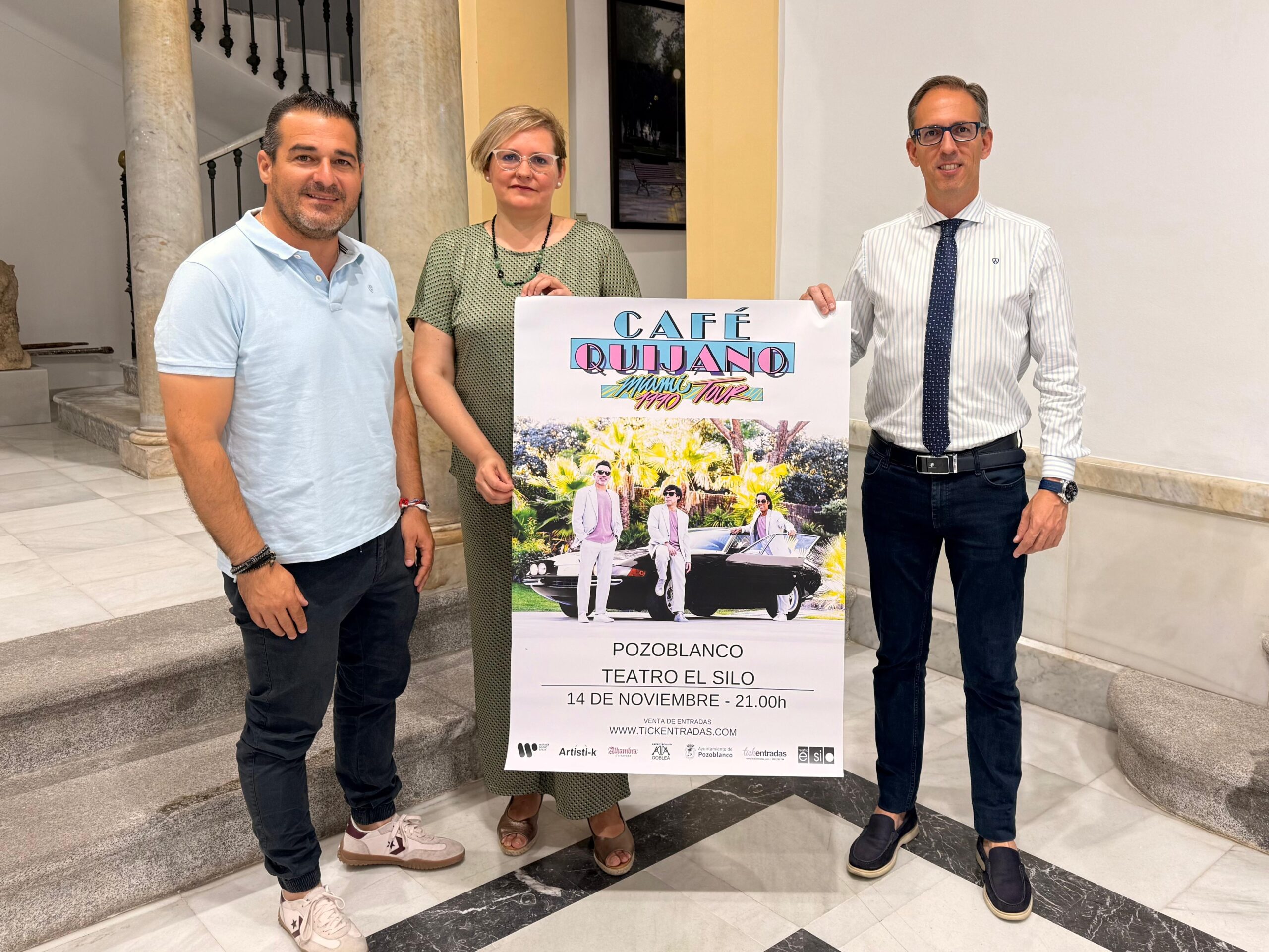 Café Quijano actuará en Pozoblanco el próximo 14 de noviembre dentro de su gira “Miami Tour 1990”
